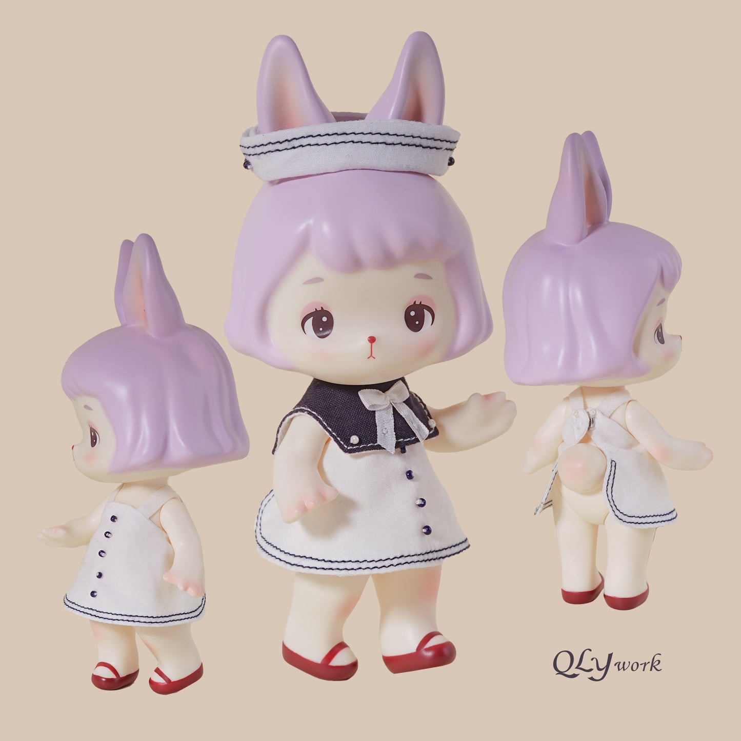 【QLYwork】Cute little clothes for Lamb&Rabbit-【Sailor】(instock)