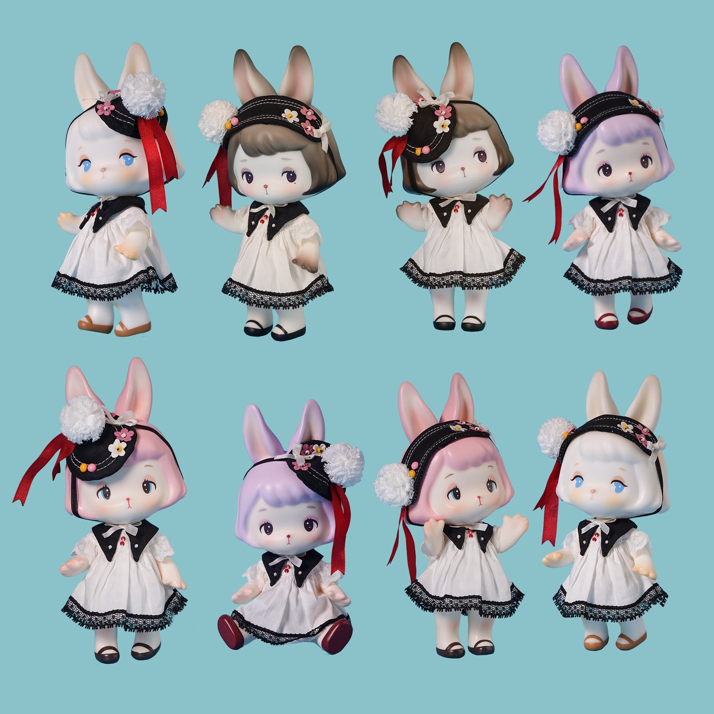 【QLYwork】Cute little clothes for Lamb&Rabbit【Brown Sugar Milk Crisp】(pre-order)