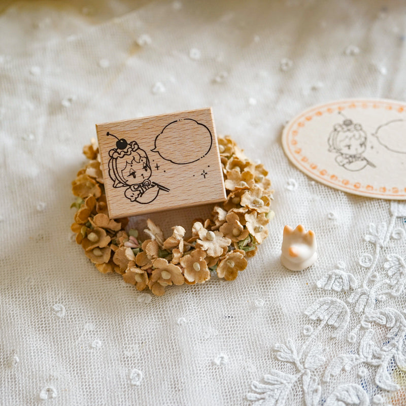 【QLYwork】Wooden stamps of the QLY' Little Lamb &Rabbit(instock)