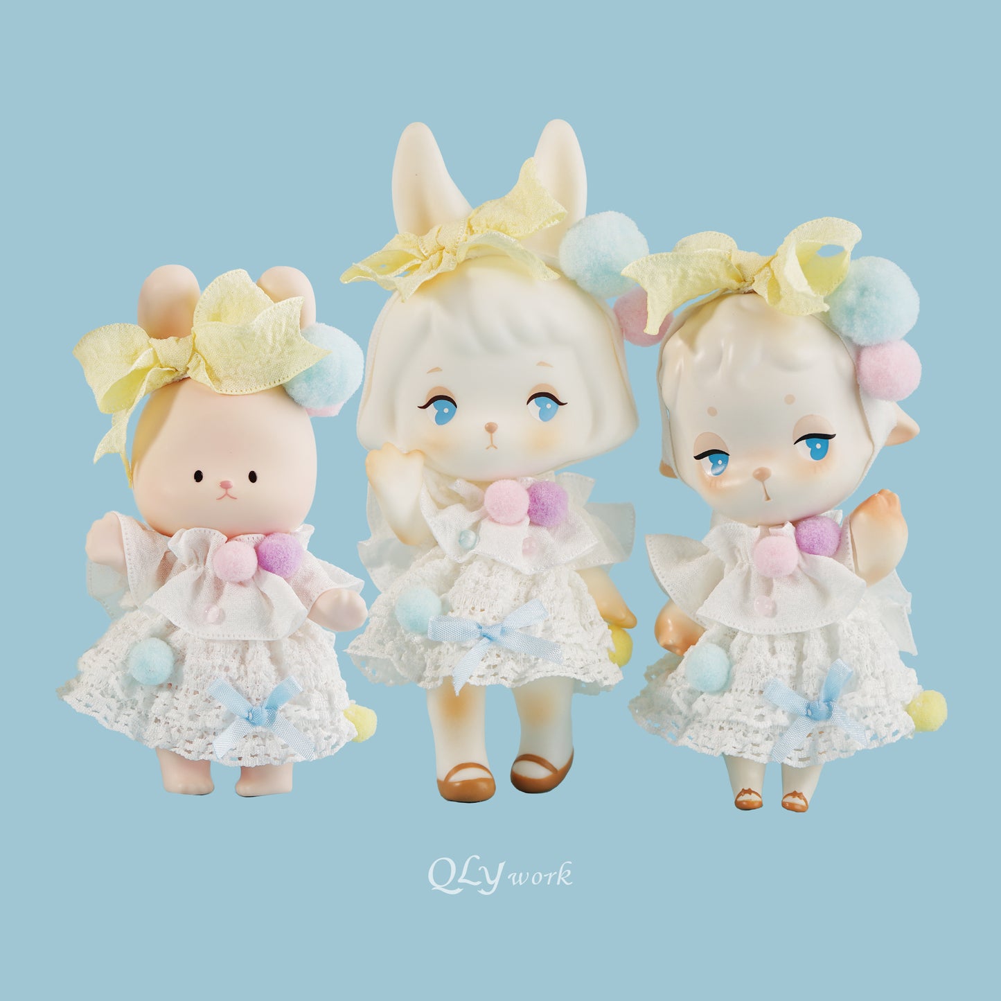【QLYwork】Cute little clothes for Rabbit&Lamb-【Ice-cream Balls】(instock)