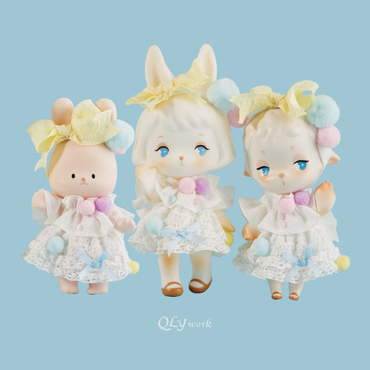 【QLYwork】Cute little clothes for Rabbit&Lamb-【Ice-cream Balls】(instock)