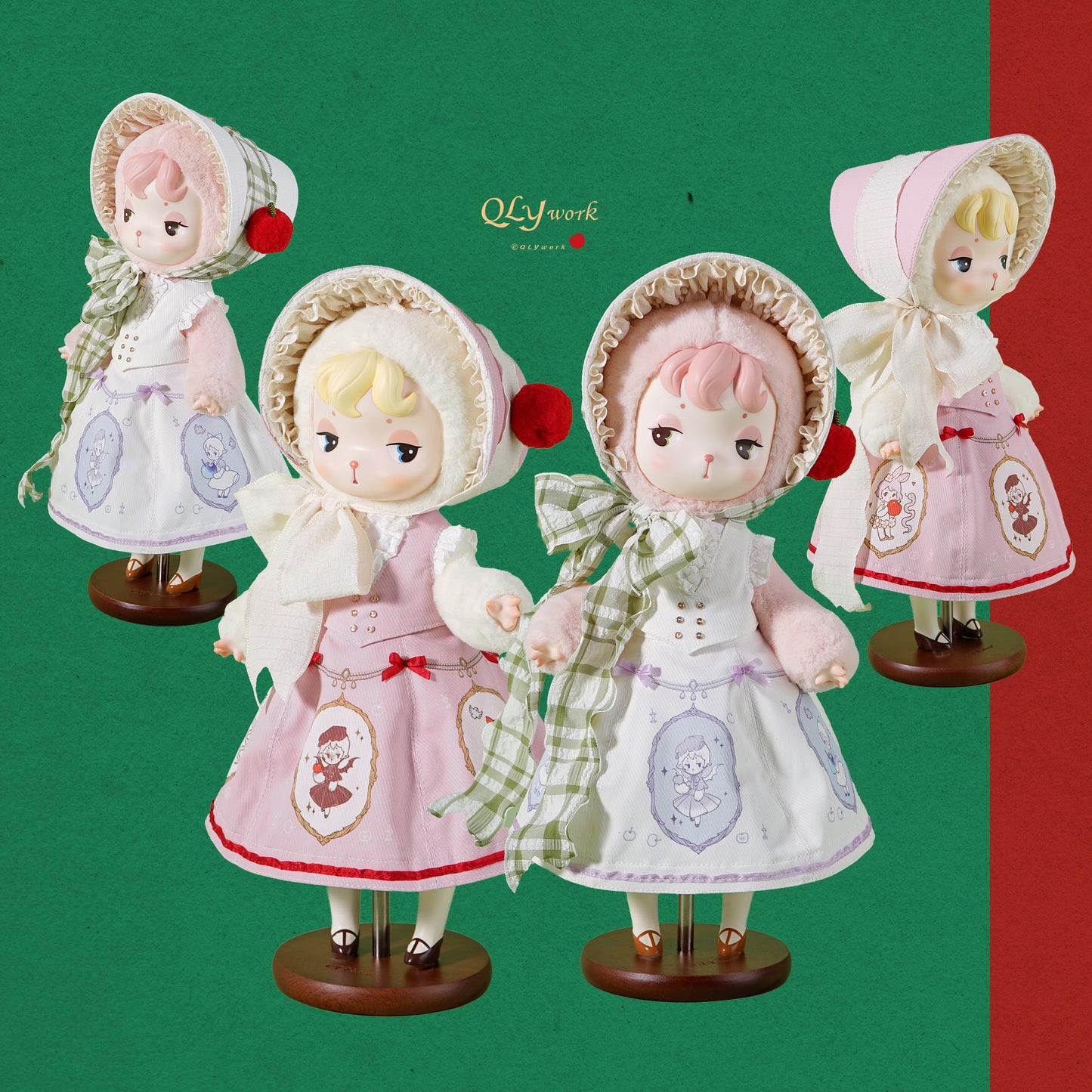 【QLYwork】Cute little clothes for Mimie&Minie【Story of Apple】(instock)