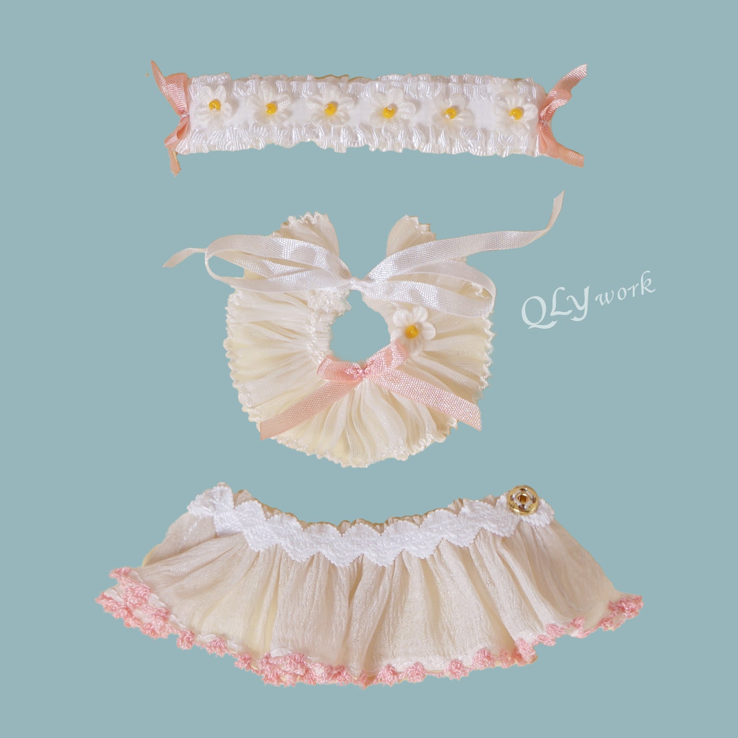【QLYwork】Cute little clothes for Lamb&Rabbit【Late Summer Morning】(pre-order)