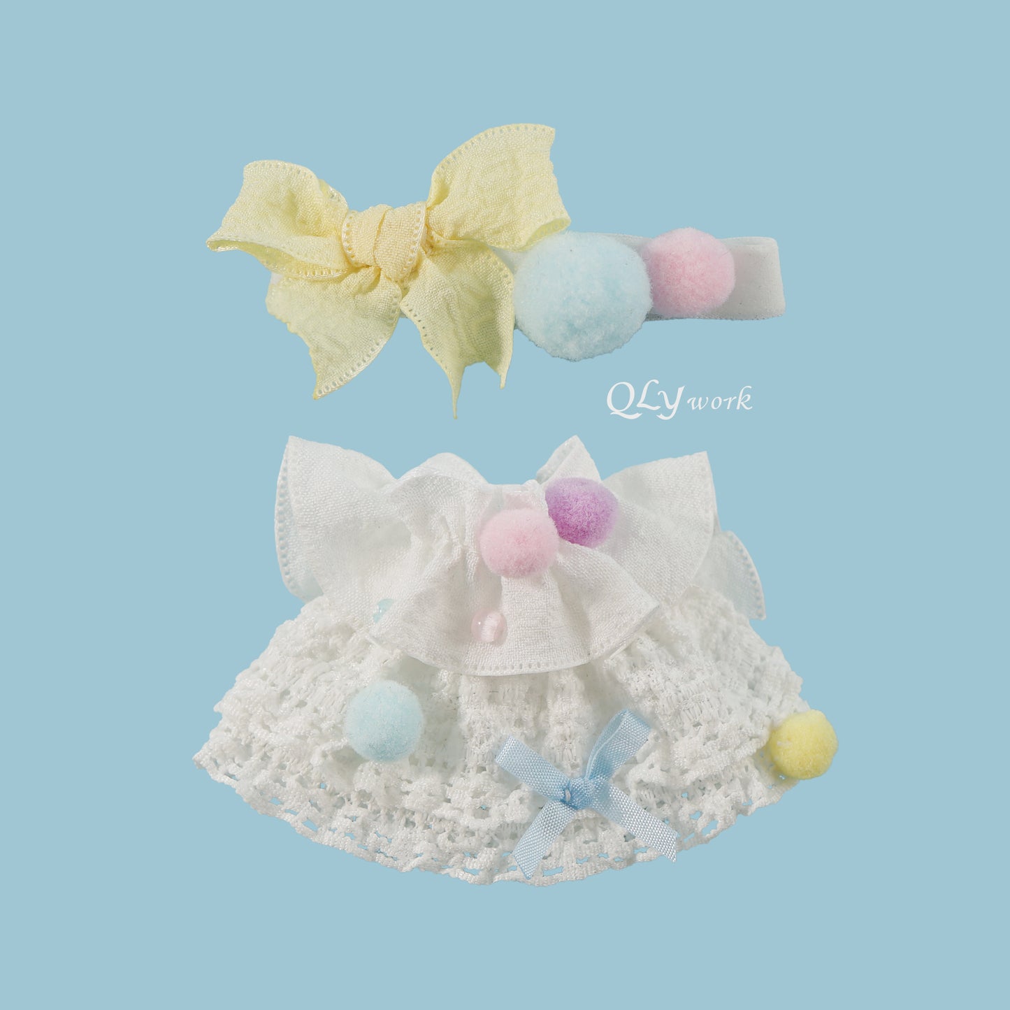 【QLYwork】Cute little clothes for Rabbit&Lamb-【Ice-cream Balls】(instock)