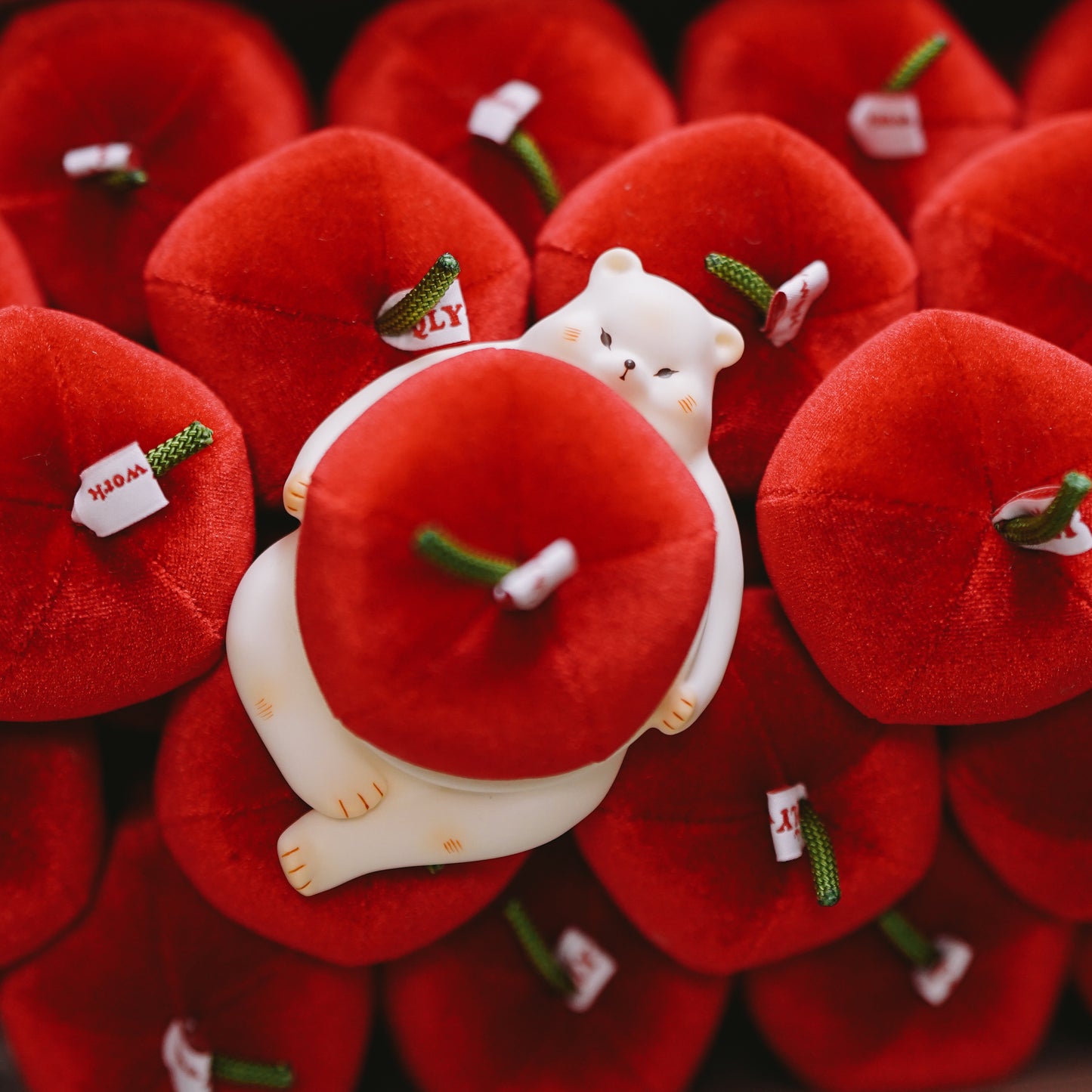 【QLYwork】Apple Bear Pincushion(instock)
