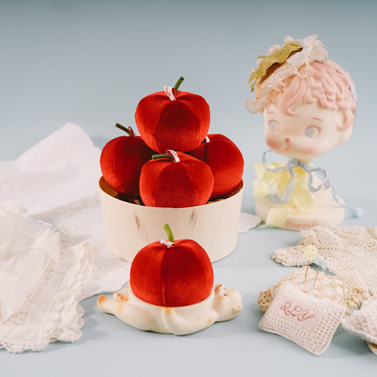 【QLYwork】Apple Bear Pincushion(instock)