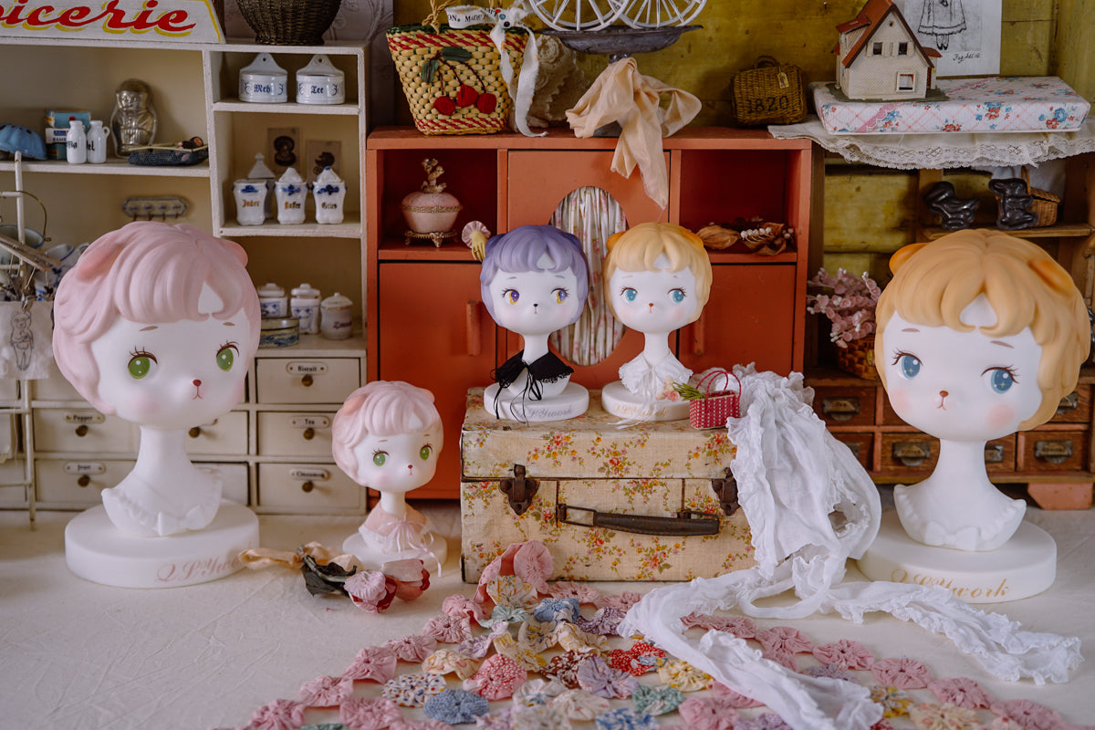 【QLYwork】Retro Bear Hat Stand (Blythe-size)(pre-order)