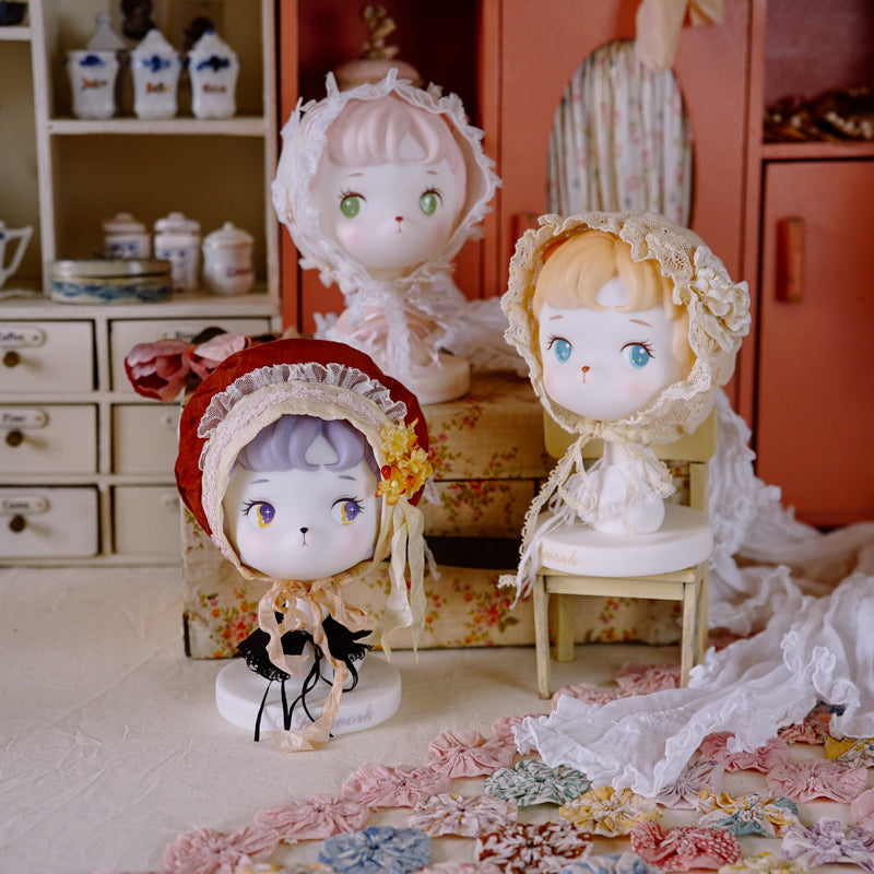 【QLYwork】Retro Bear Hat Stand (Blythe-size)(pre-order)
