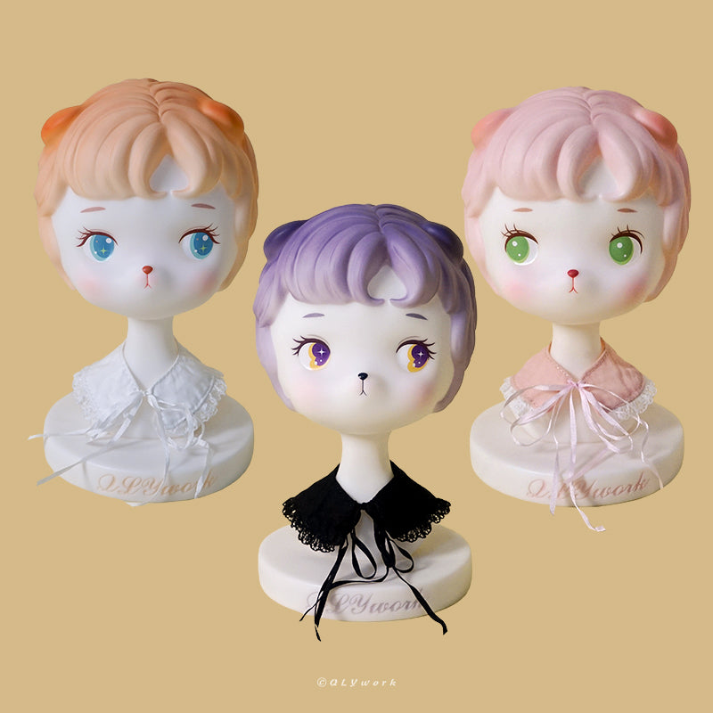 【QLYwork】Retro Bear Hat Stand (Blythe-size)(pre-order)