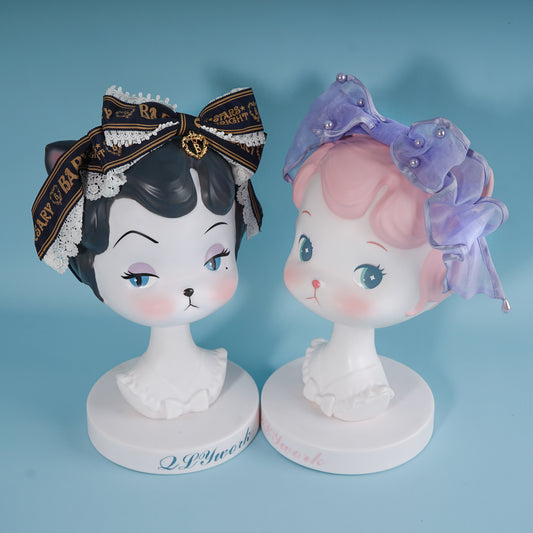 【QLYwork】Retro Cat Head Stand - Life-sized(sold out)