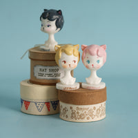 【QLYwork】Miniature retro cat hat stand（sold out）