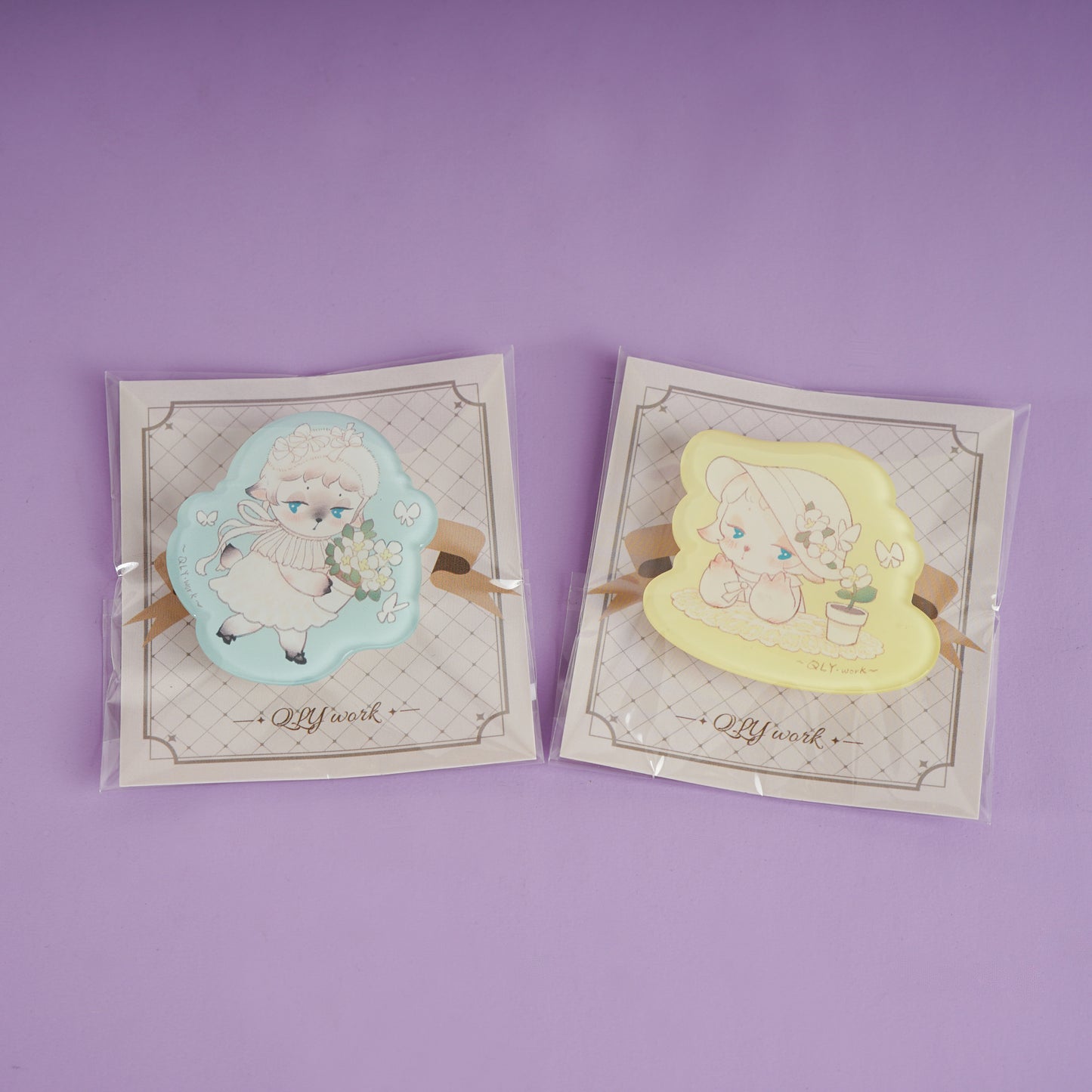 【QLYwork】램 배지-【시간 여행】(instock)