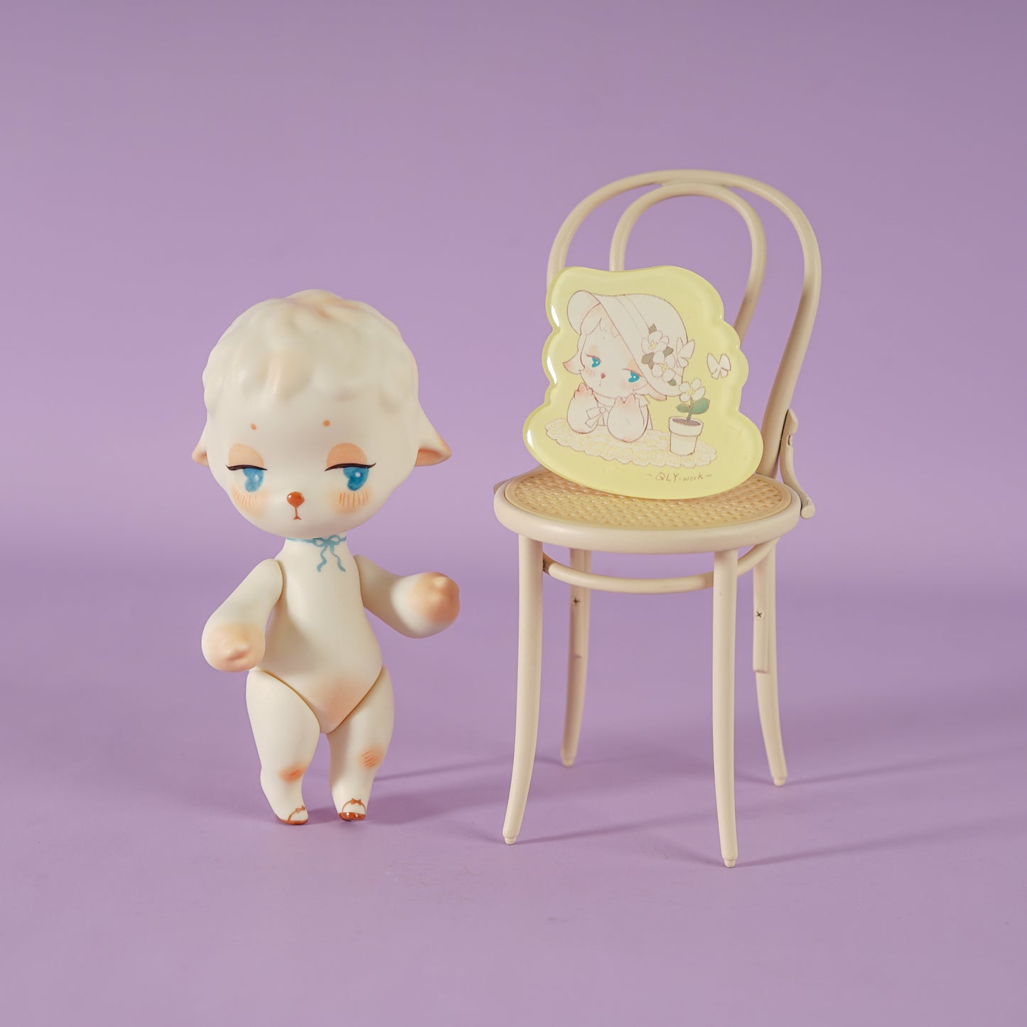 【QLYwork】램 배지-【시간 여행】(instock)