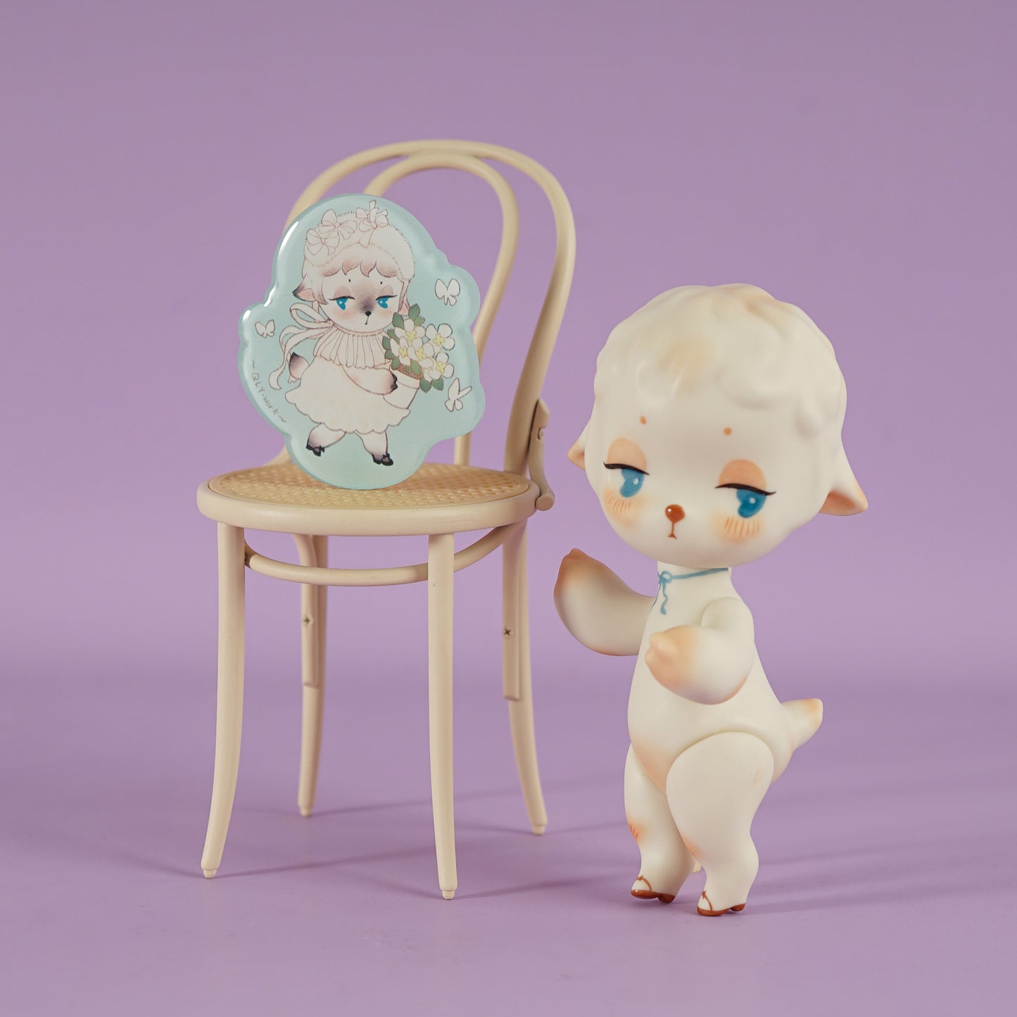 【QLYwork】램 배지-【시간 여행】(instock)