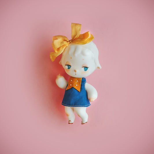 【QLYwork】Cute little clothes for Lamb-【blue set】(sold out)