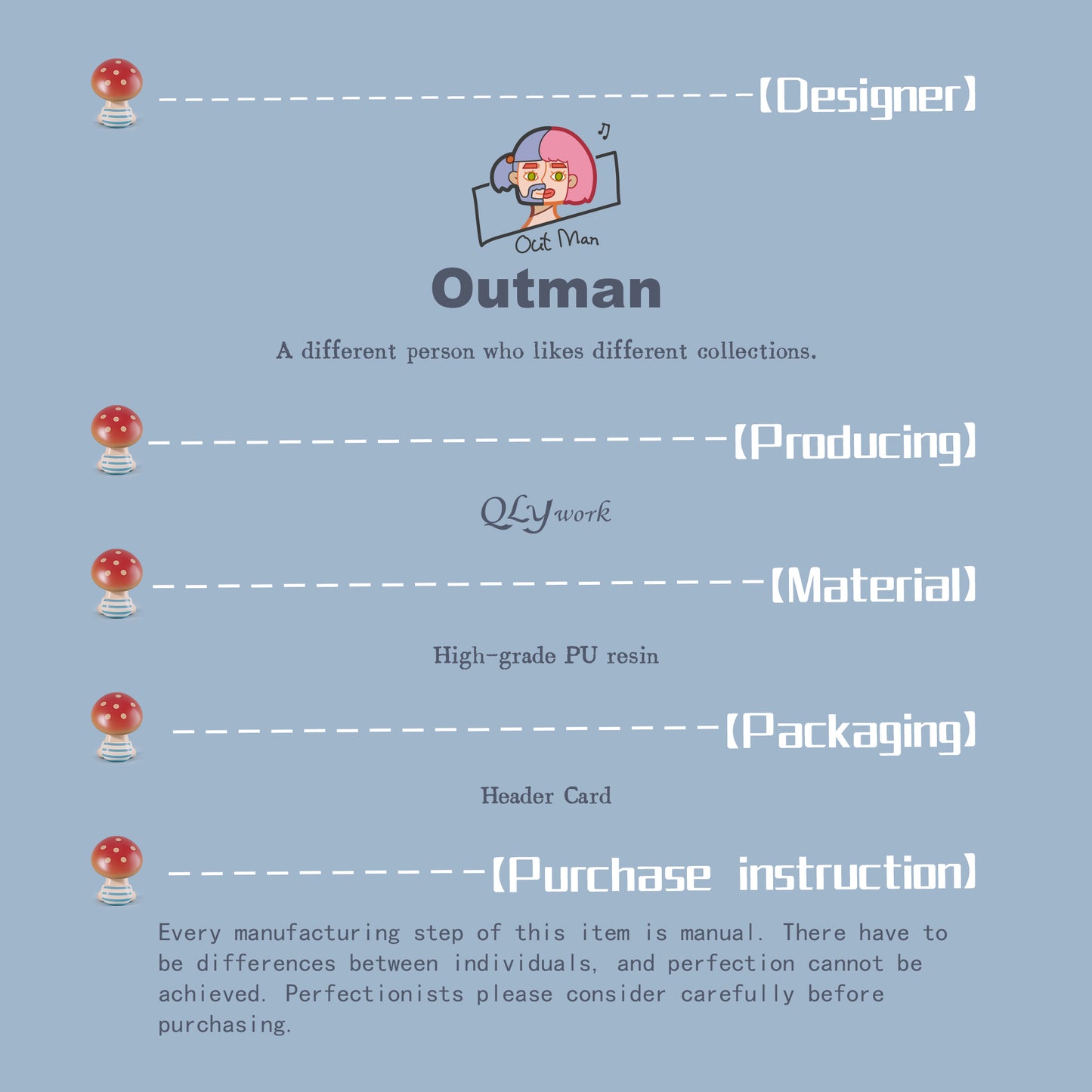 Dugugu——Diaper mushroom(instock)