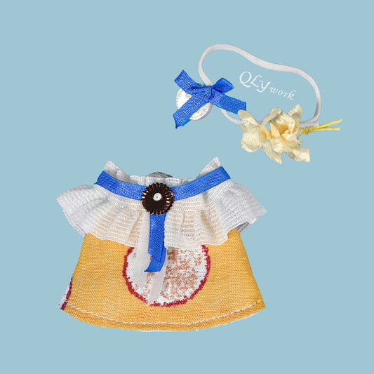 【QLYwork】Cute little clothes for Rabbit-【Orange Cookie】（pre-order）