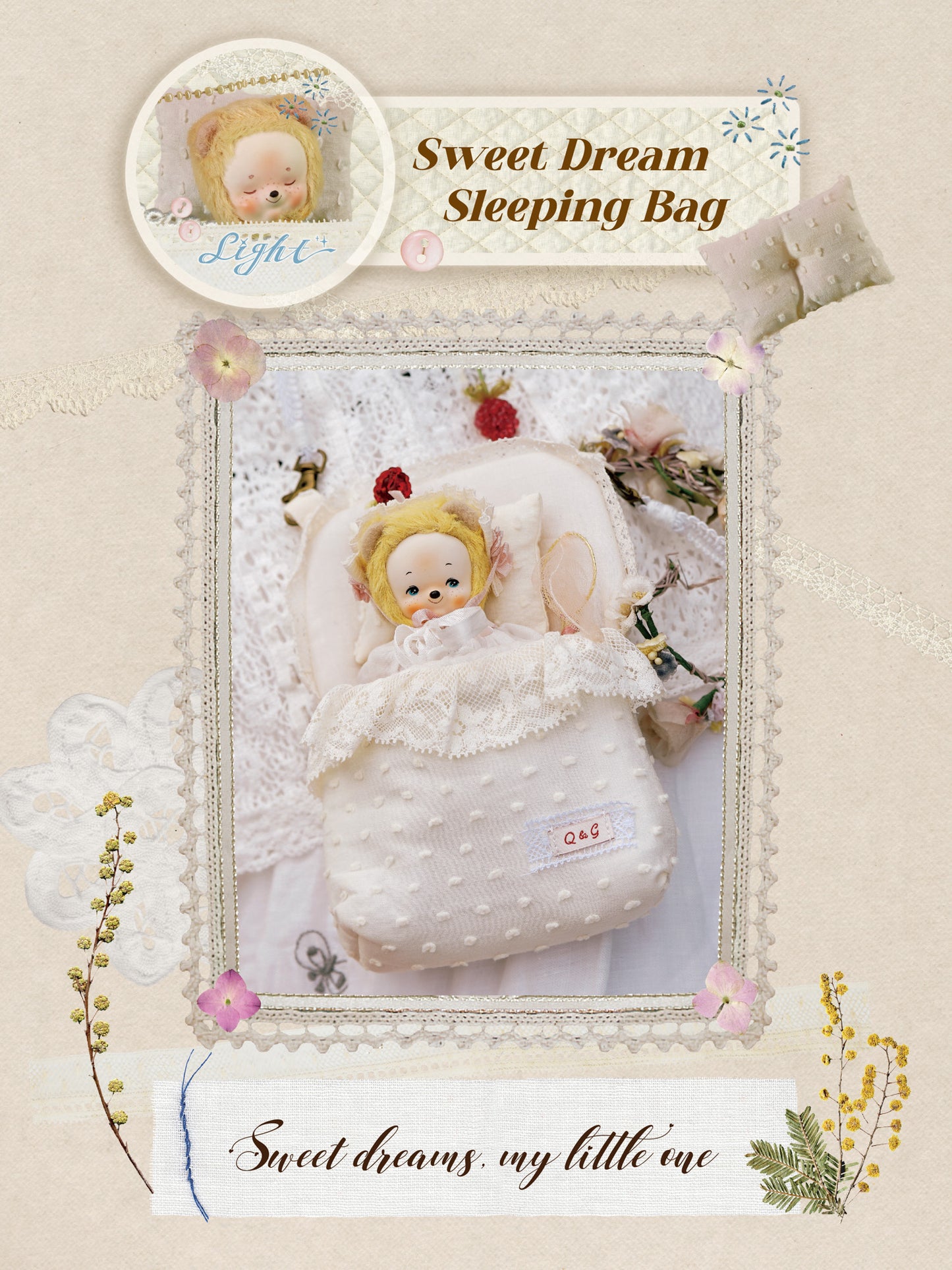 Light‘s Sweet Dream Sleeping Bag（instock）