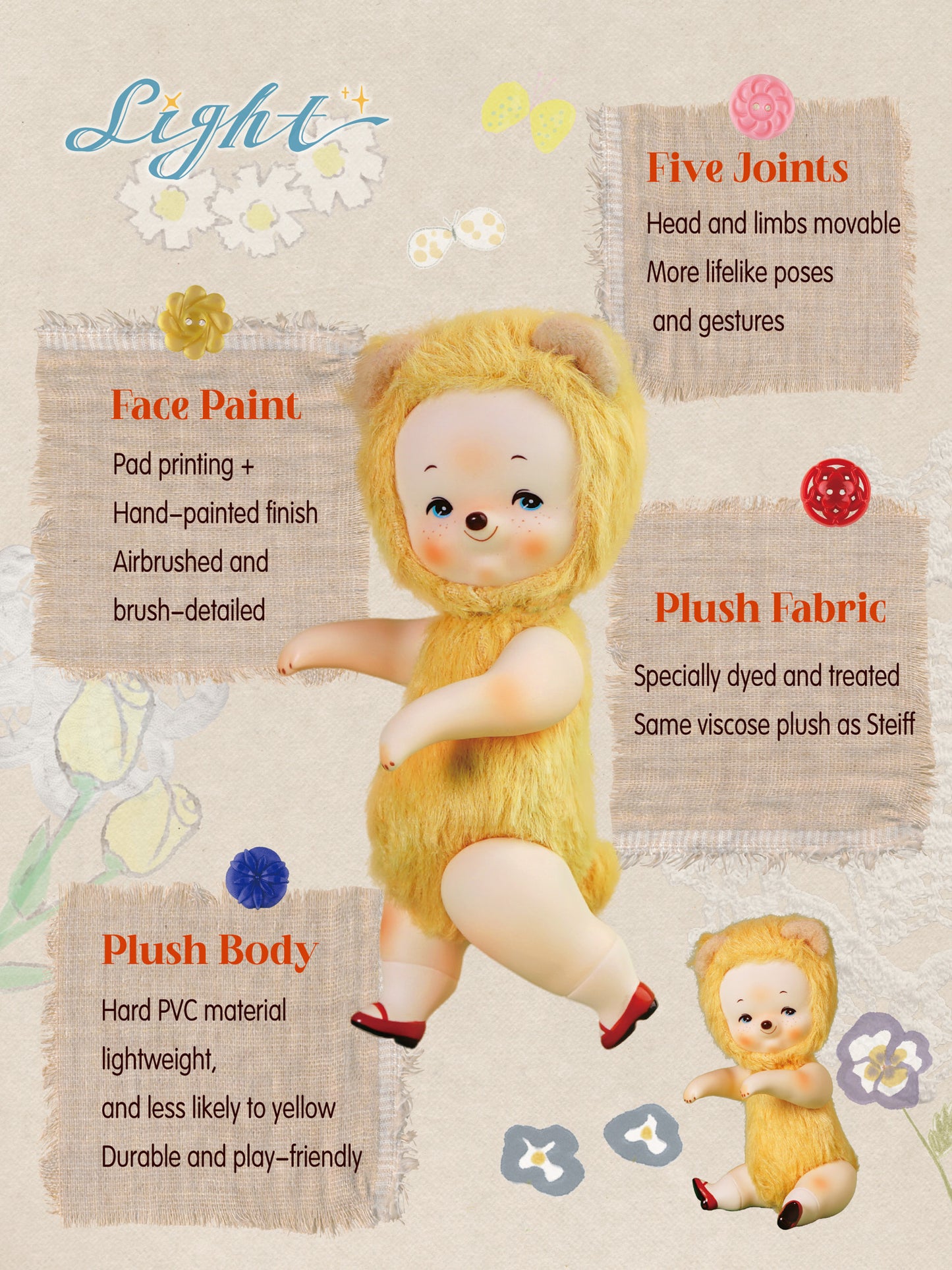 Light【Chapter 1 Flower and Little Bear 】(instock）