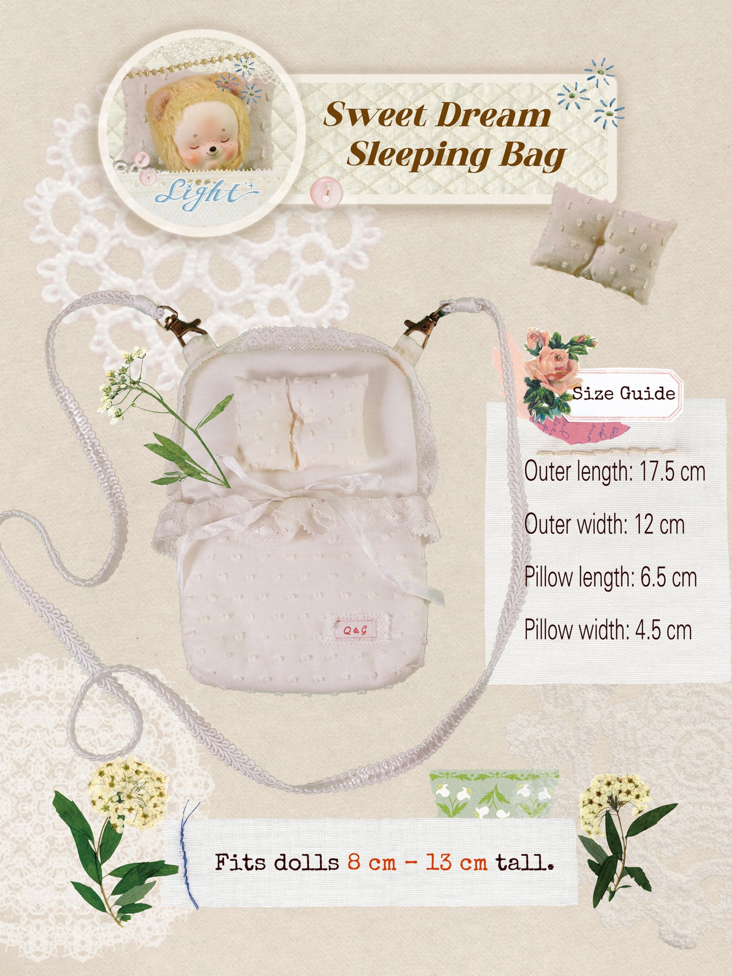 Light‘s Sweet Dream Sleeping Bag（instock）