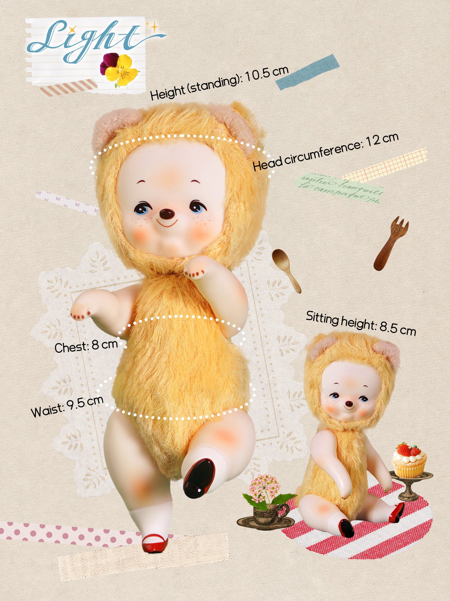 Light【Chapter 1 Flower and Little Bear 】(instock）