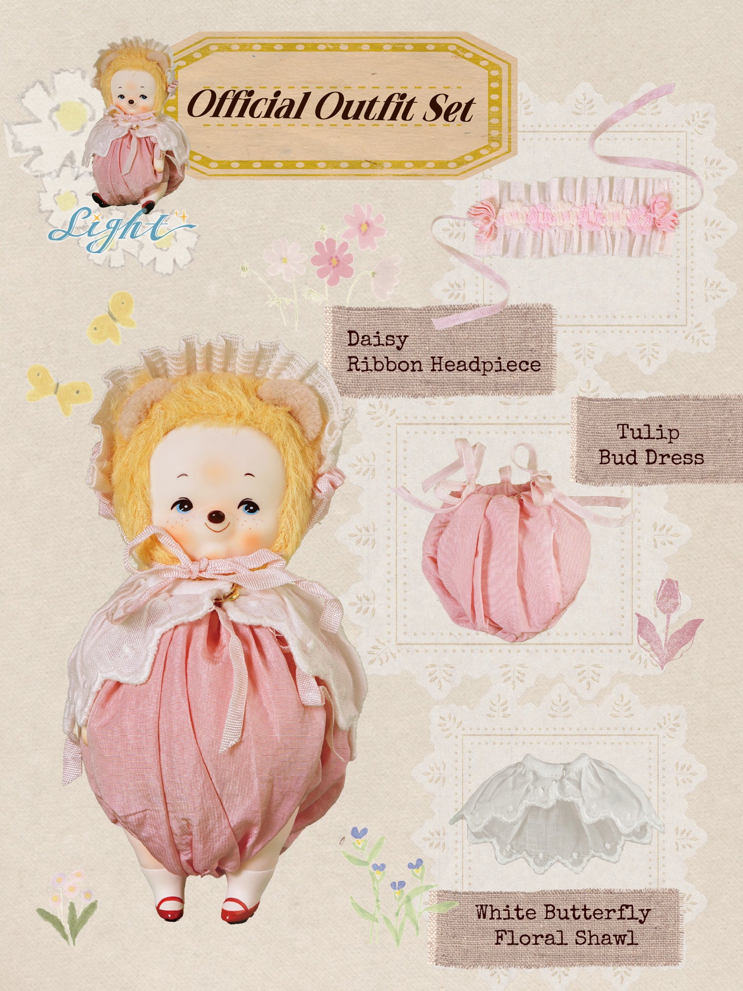 Light【Chapter 1 Flower and Little Bear 】(instock）