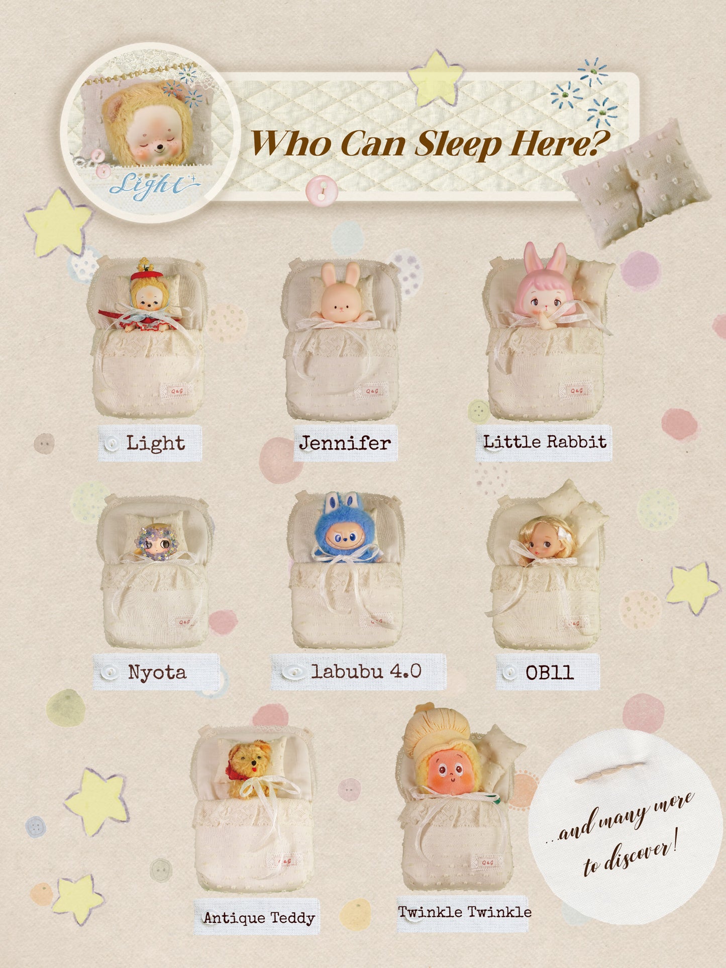 Light‘s Sweet Dream Sleeping Bag（instock）