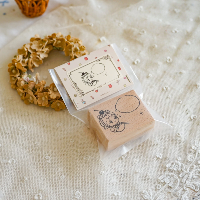 【QLYwork】Wooden stamps of the QLY' Little Lamb &Rabbit（instock）