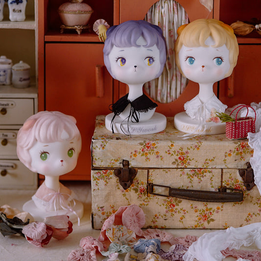 【QLYwork】Retro Bear Hat Stand (Blythe-size)（pre-order）