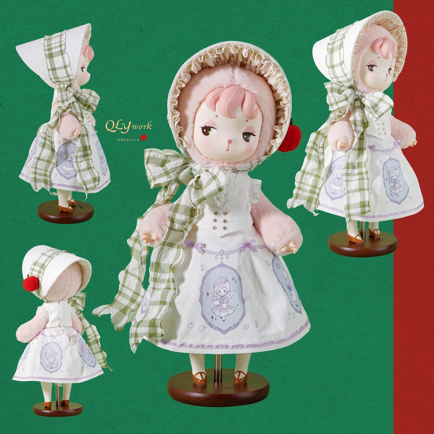 【QLYwork】Cute little clothes for Mimie&Minie【Story of Apple】（pre-order）