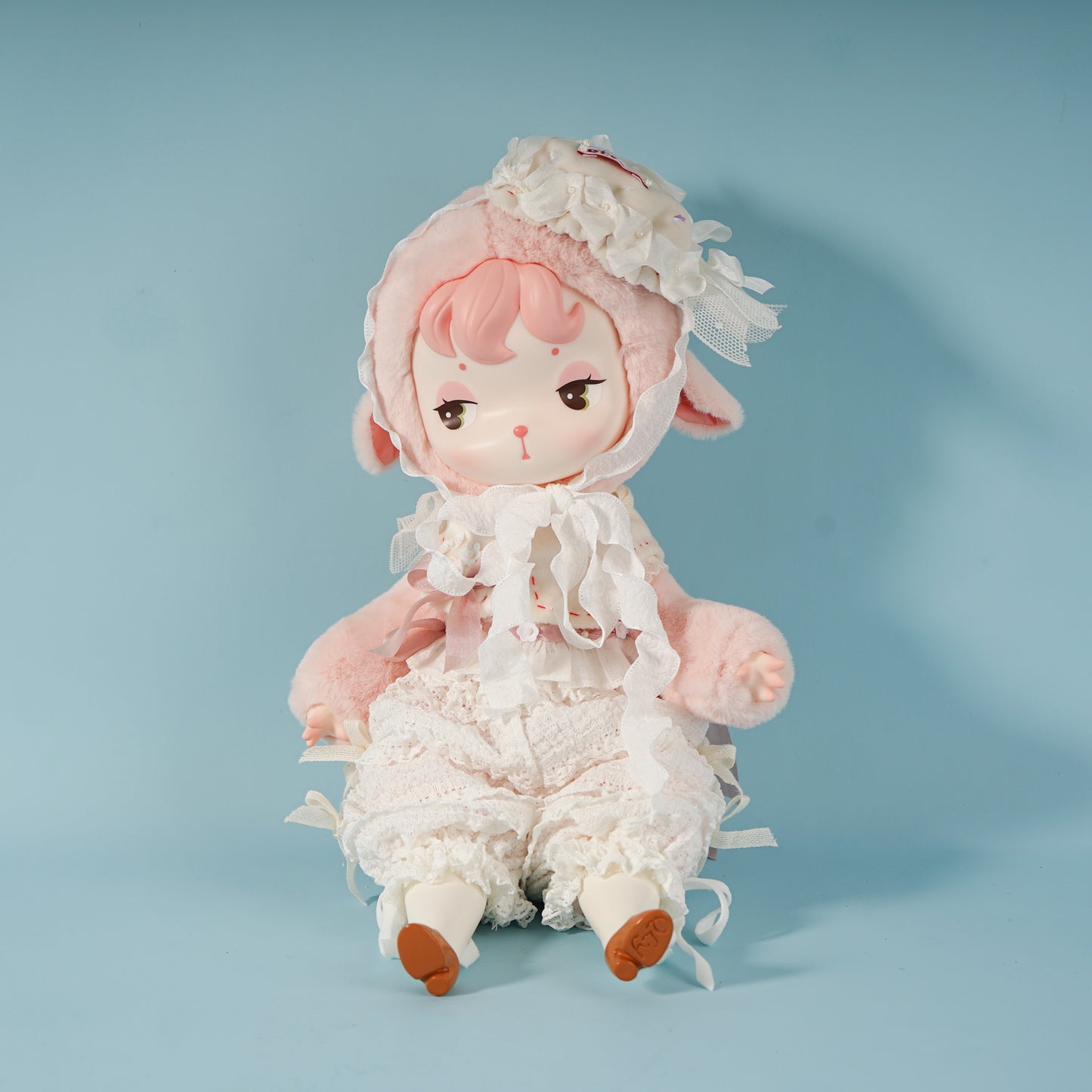 【QLYwork】Mimie&Minie's Closet ~White Peach Cake Dress Set（instock）