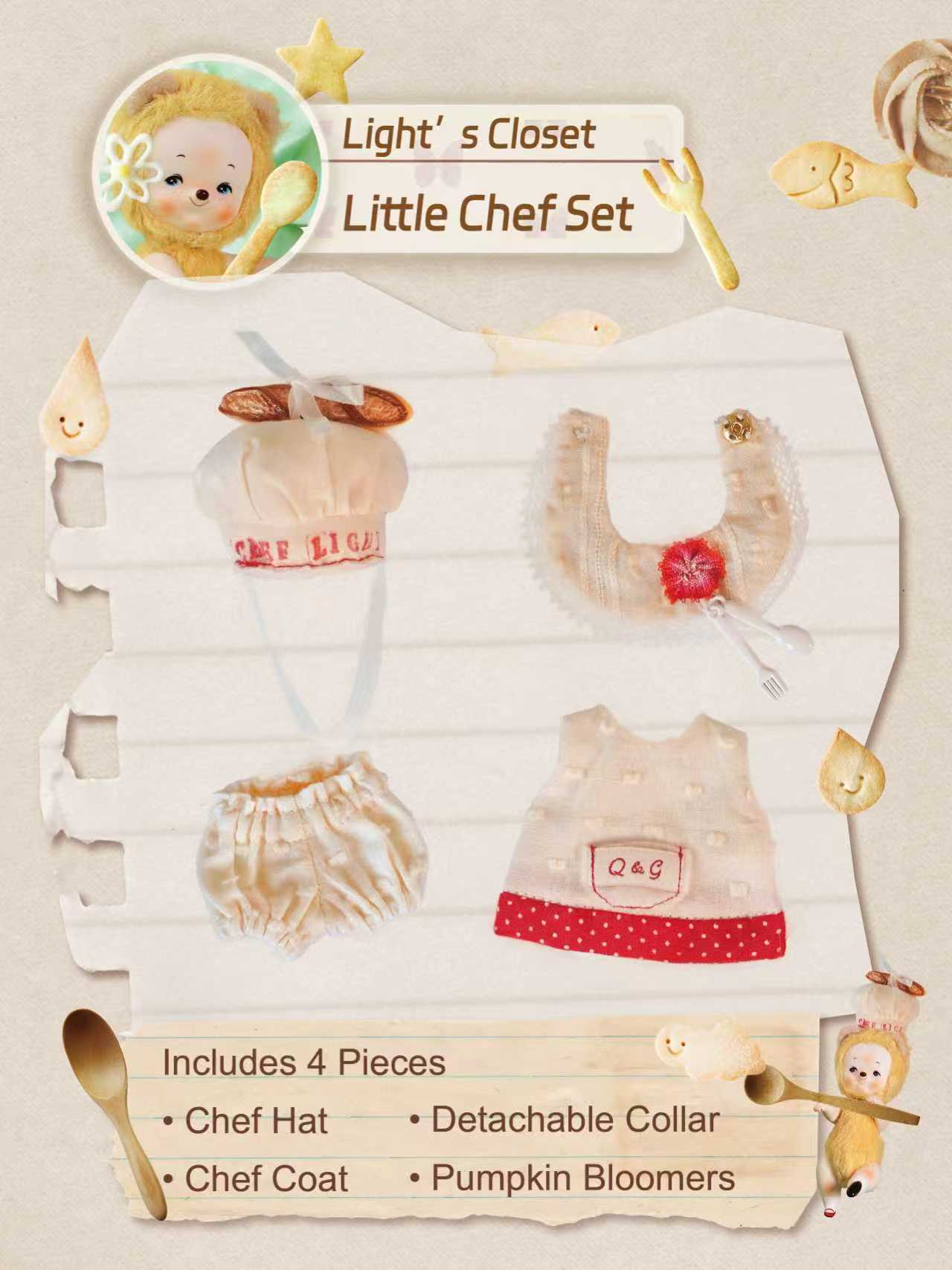 Light’s Closet【Little Chef Dress Set】（instock）