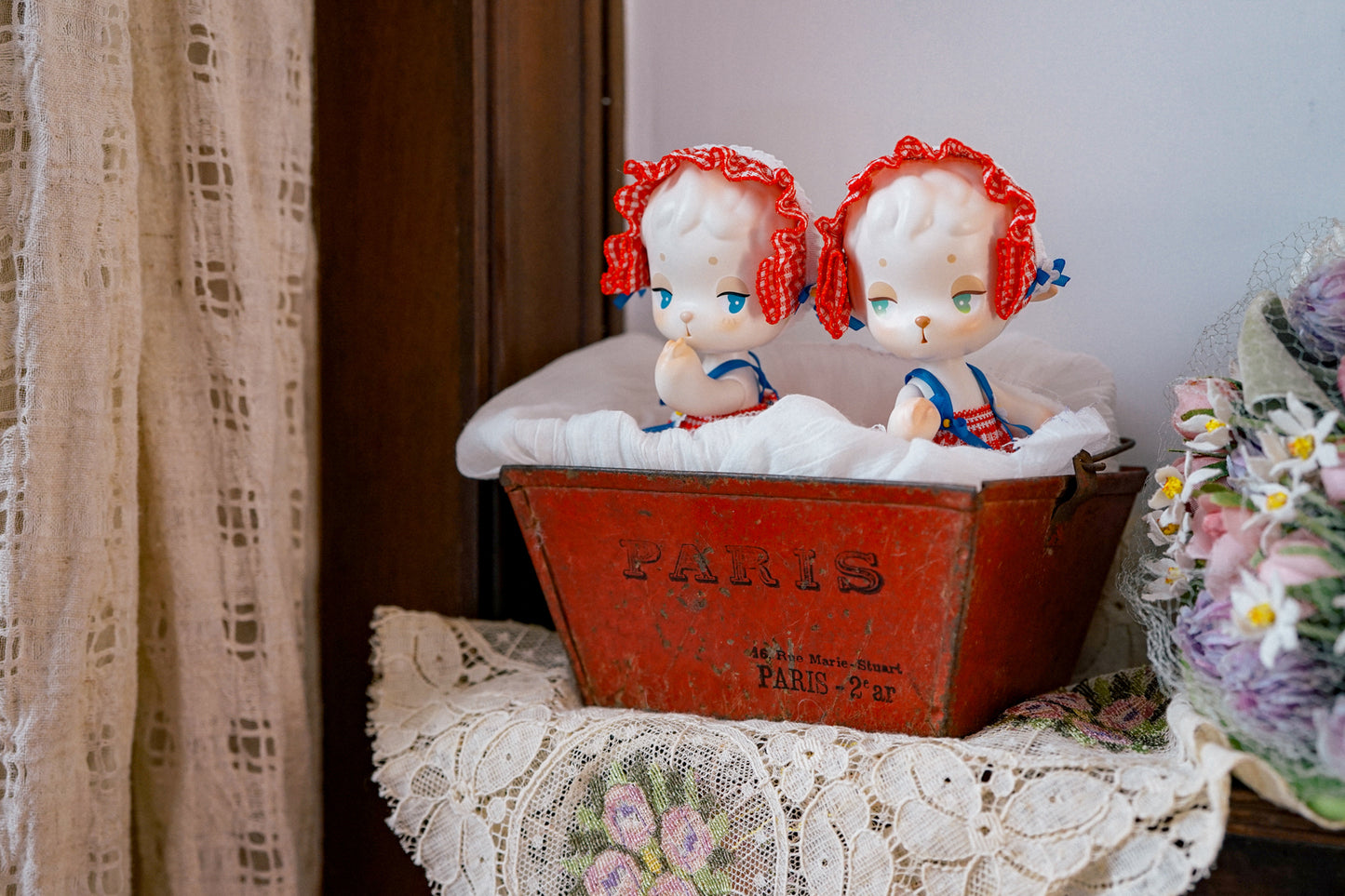 【QLYwork】Cute little clothes for Lamb&Rabbit【Cranberry Letter】（instock)