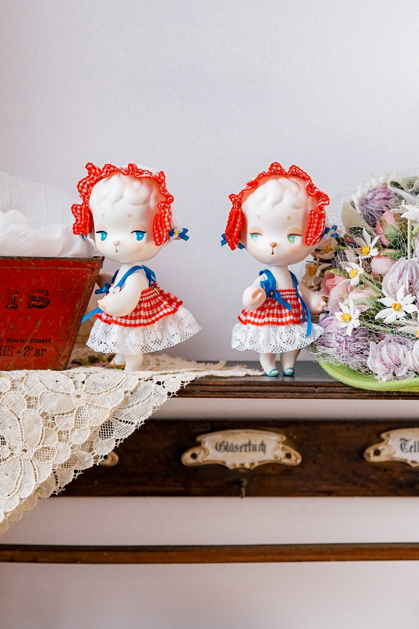 【QLYwork】Cute little clothes for Lamb&Rabbit【Cranberry Letter】（instock)