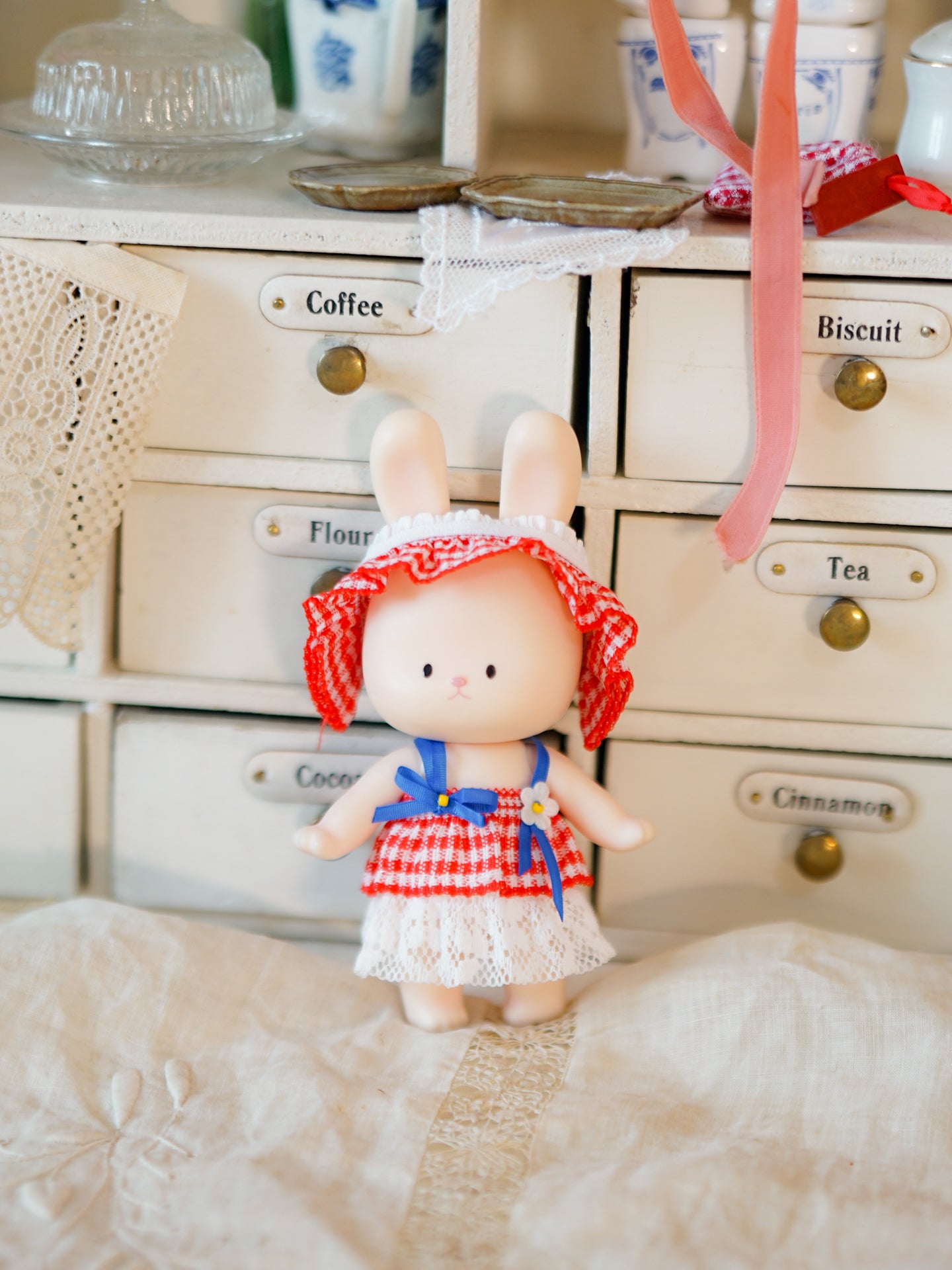 【QLYwork】Cute little clothes for Lamb&Rabbit【Cranberry Letter】（instock)