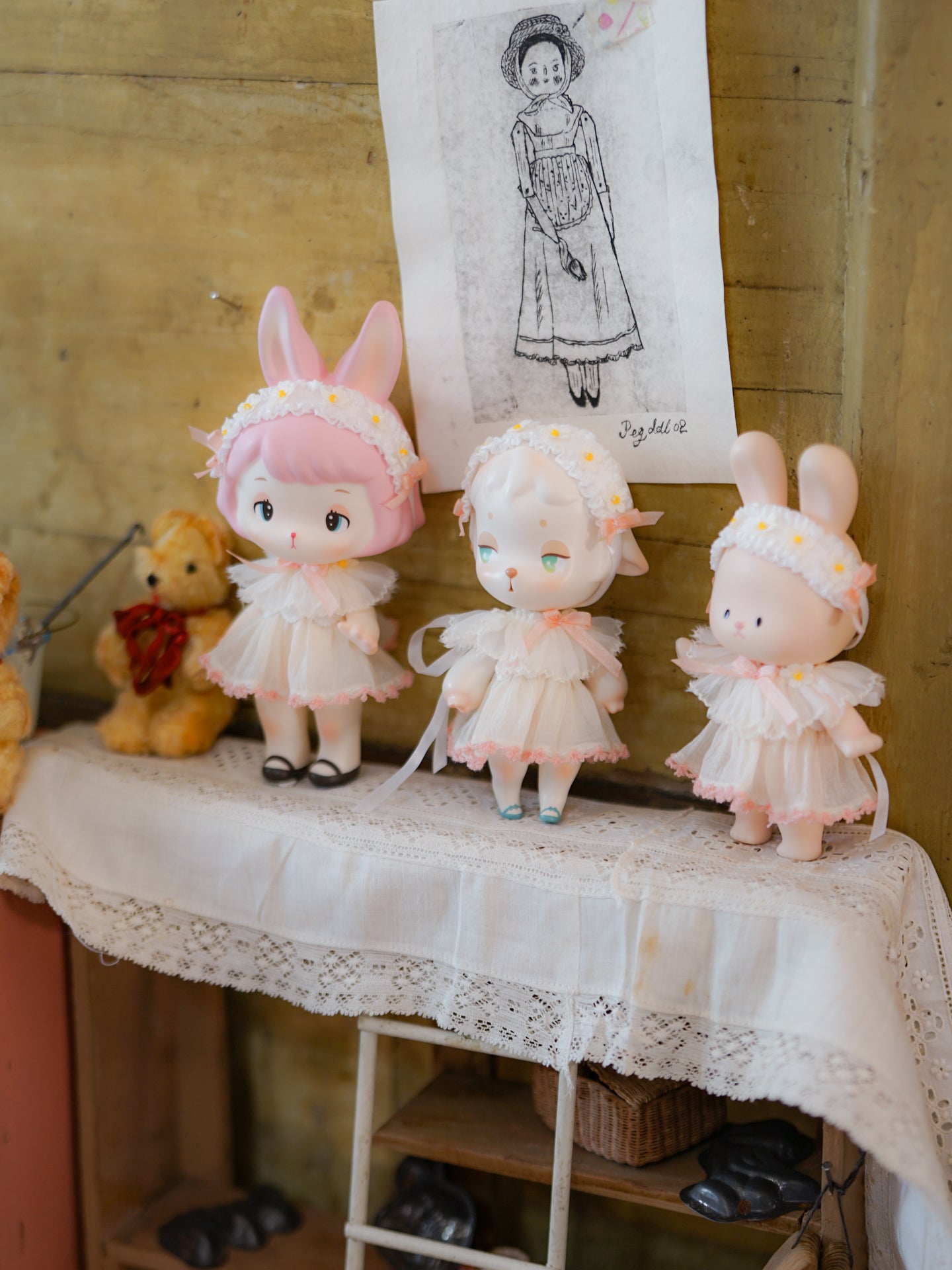 【QLYwork】Cute little clothes for Lamb&Rabbit【Late Summer Morning】（pre-order)