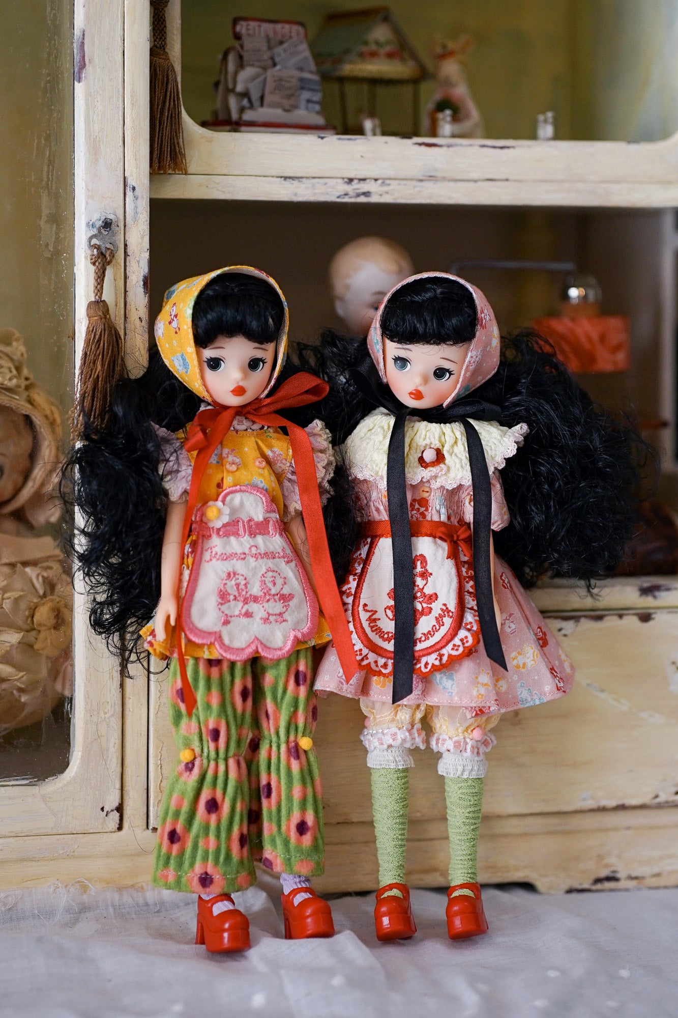 【QLYwork】HacoHaco Doll 6th Sumomo & Komomo（instock）