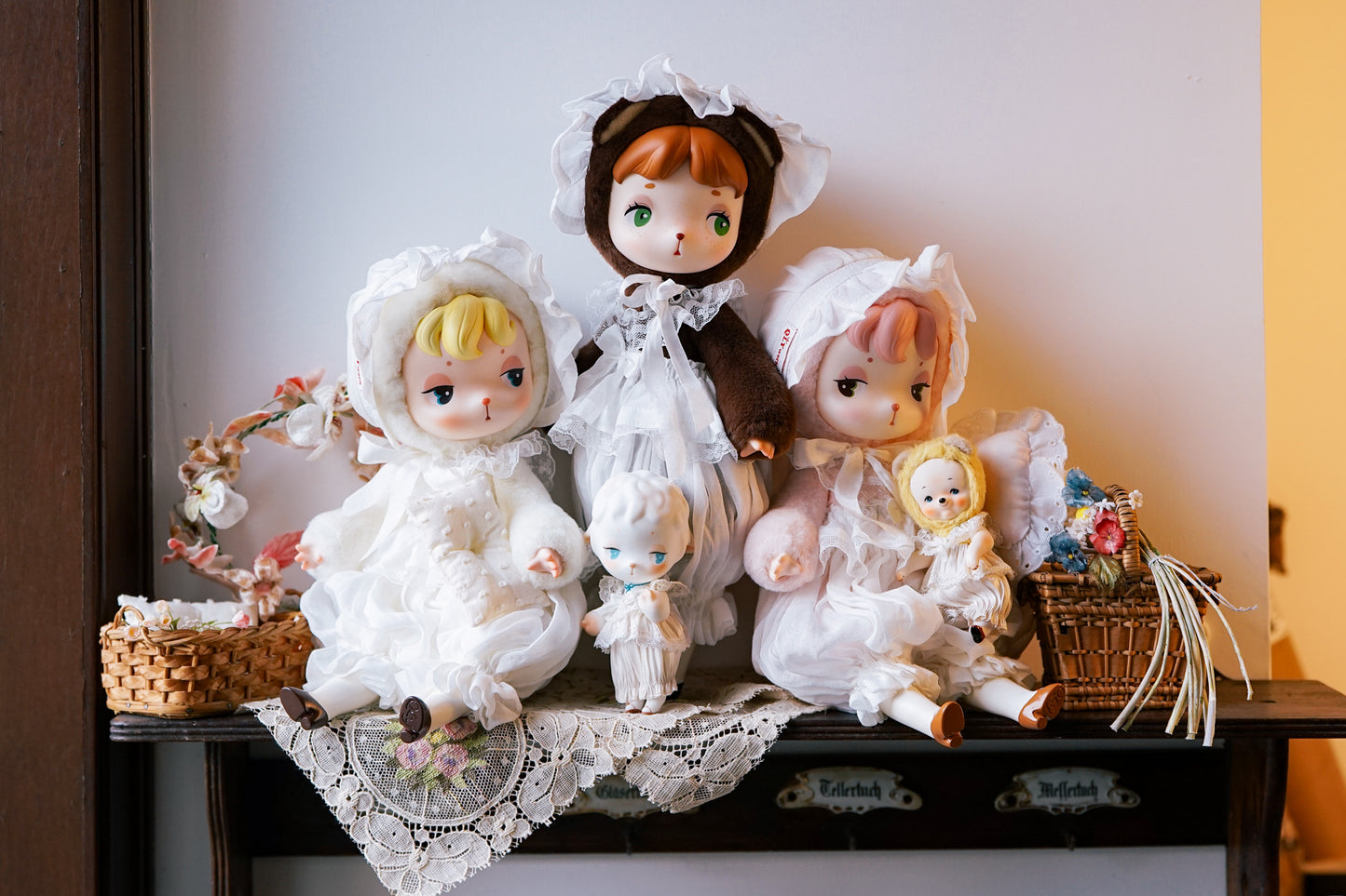 【QLYwork】Bebe's Closet ~White Dream Dress Set（instock）