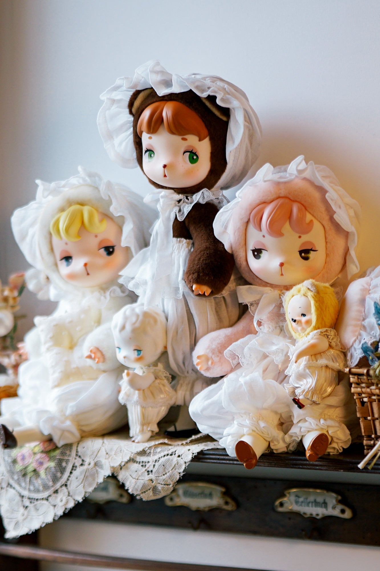 【QLYwork】Bebe's Closet ~White Dream Dress Set（instock）