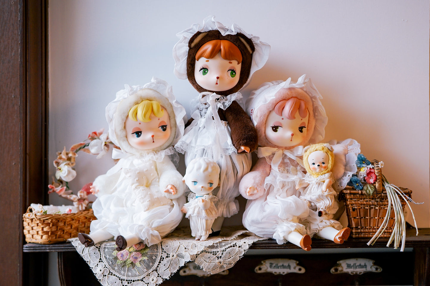 【QLYwork】Bebe's Closet ~White Dream Dress Set（instock）