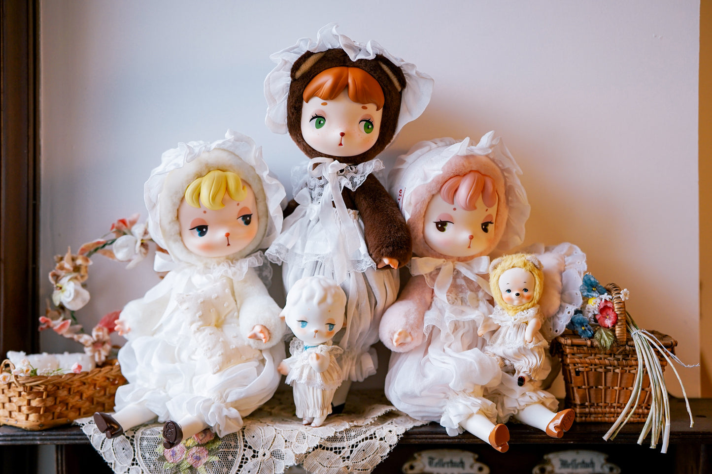 【QLYwork】Bebe's Closet ~White Dream Dress Set（instock）