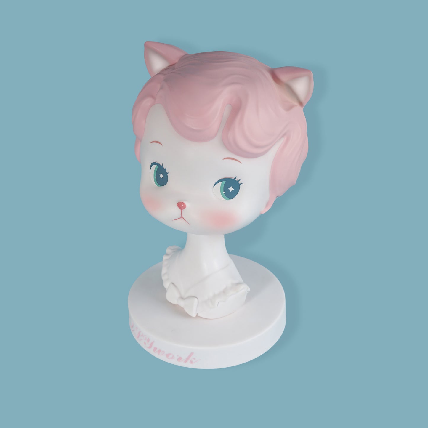 【QLYwork】Retro Cat Head Stand - Life-sized（sold out）