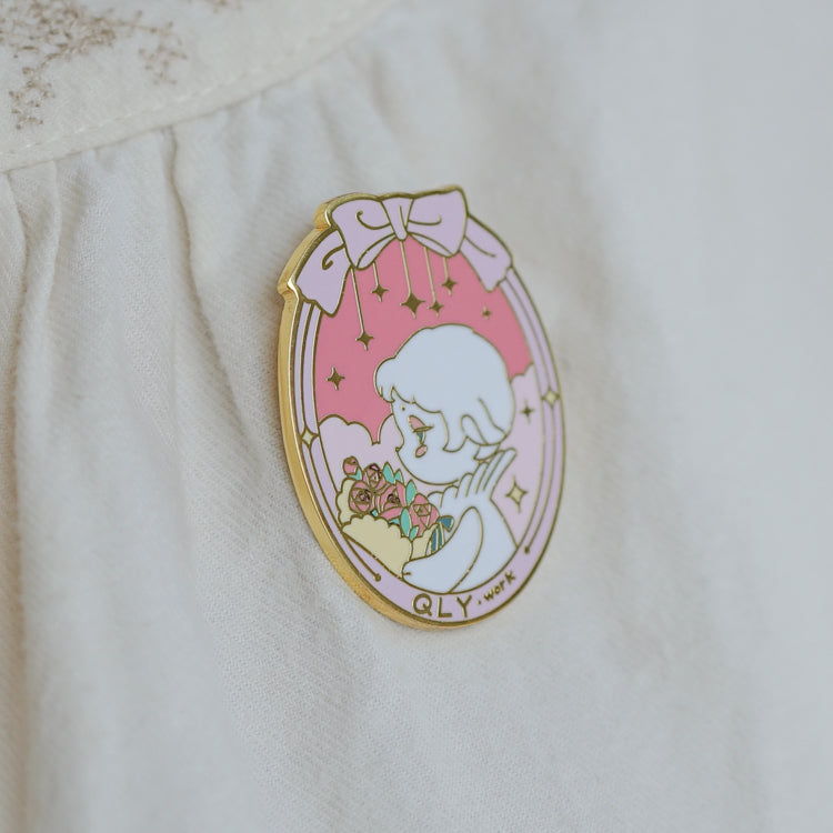 【QLYwork】Lamb Badge-【Star and bouquet】（instock）