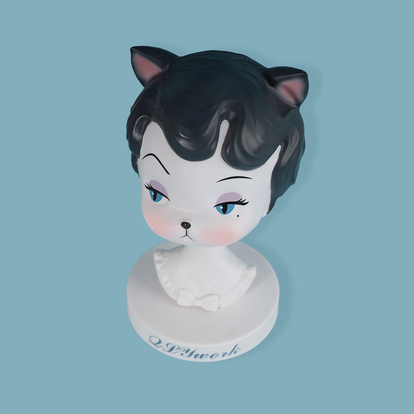 【QLYwork】Retro Cat Head Stand - Life-sized（sold out）