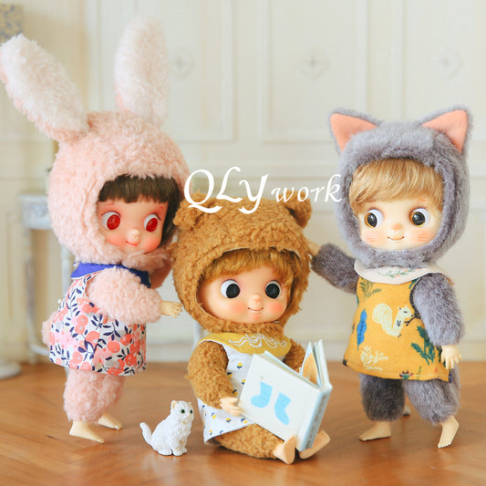 【QLYwork】Cute little clothes for The Fantasy Beasts-【Forest daily】（instock）