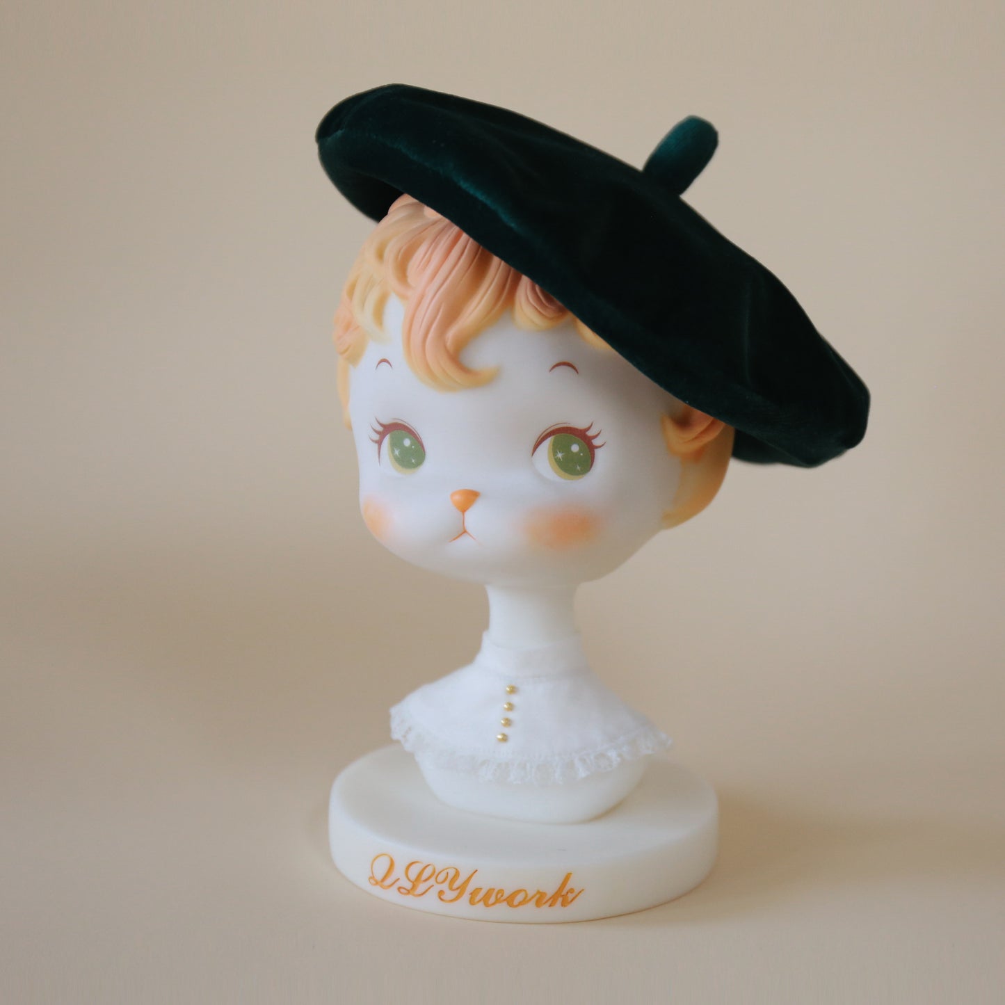 【QLYwork】The Retro Lamb Hat Stand-orange hair【sold out】