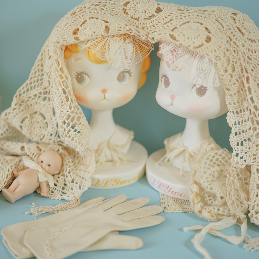 Retro Lamb Hat Stand （Blythe size)【preorder-ship store in August】【QLYwork】