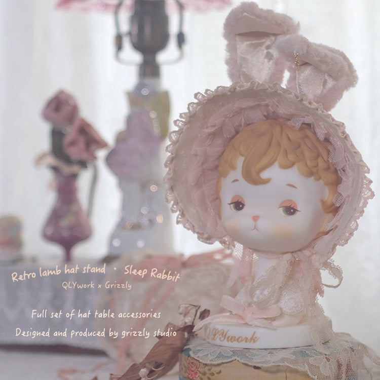 【QLYwork】The Retro Lamb Hat Stand-sleep rabbit【sold out】