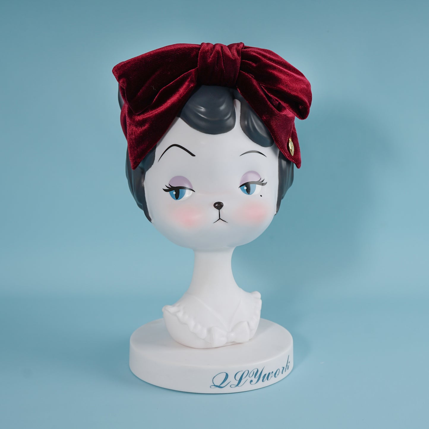 【QLYwork】Retro Cat Head Stand - Life-sized（sold out）