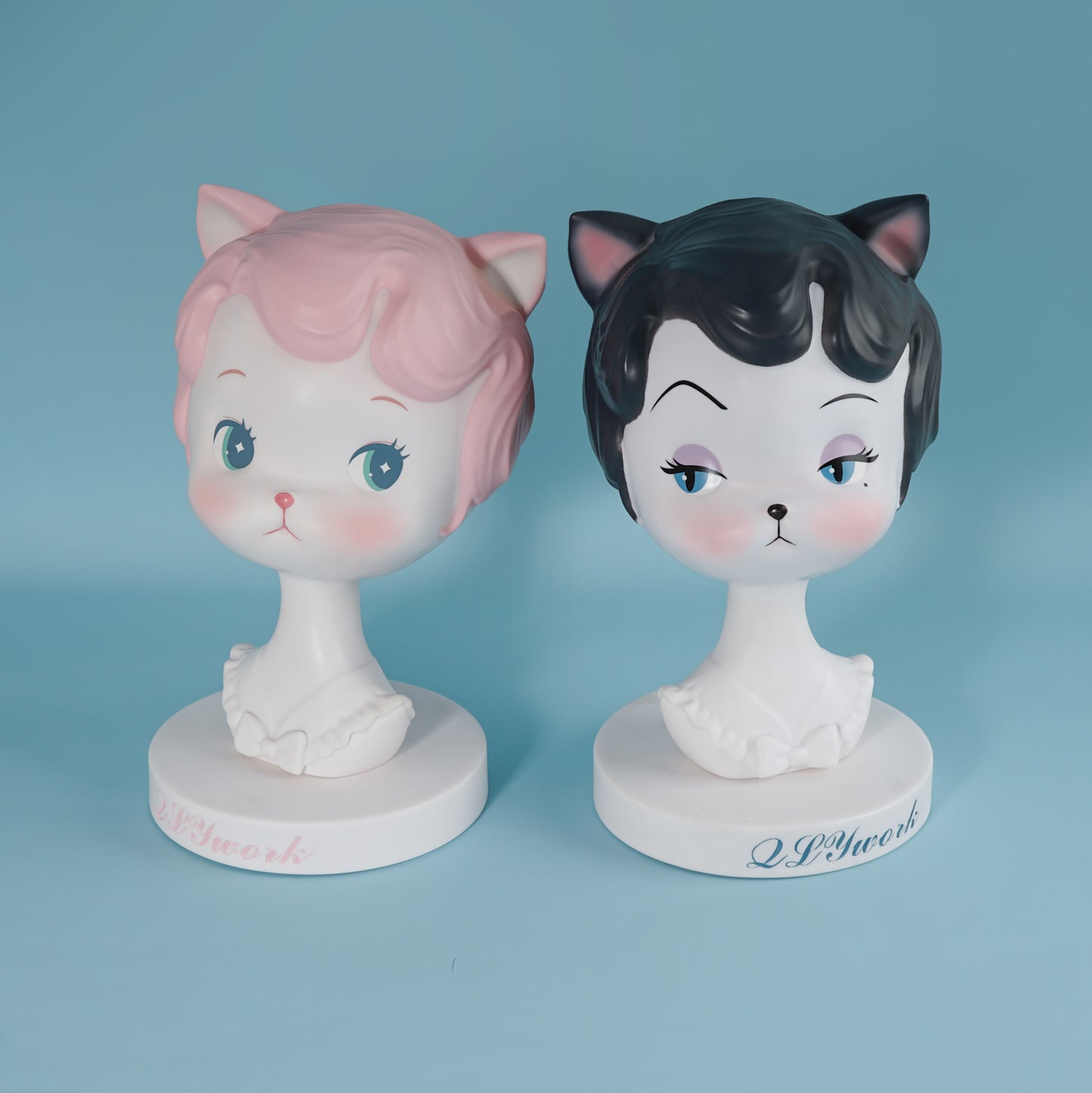 【QLYwork】Retro Cat Head Stand - Life-sized（sold out）